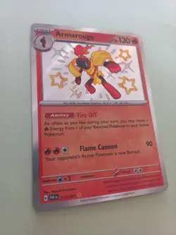 Armarouge - 115/091 - Shiny Rare - Paldean Fates - Pokemon Card - NM/M - Image 1