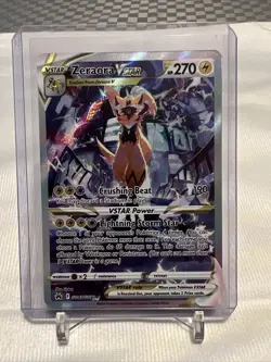 Pokemon TCG Zeraora VSTAR Crown Zenith: Galarian Gallery GG43/GG70 Holo Ultra... - Image 1