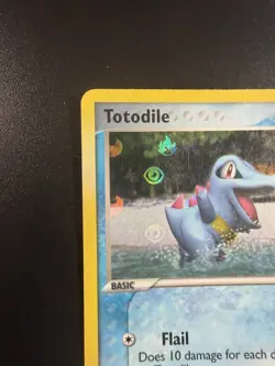 Pokemon Totodile Hidden Legends Reverse Holo Card 79/101 - Image 4