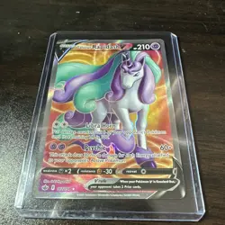 Galarian Rapidash V 167/198 Chilling Reign Pokemon Card TCG - Image 2