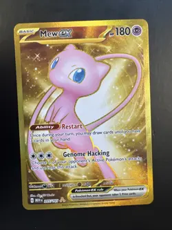 The Pokemon Company Mew ex 205/165 SV 151 Hyper Rare Full Art Holo EN 180 HP - Image 1