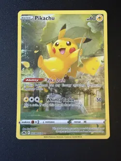 Pikachu GG30/GG70 - Pokemon Crown Zenith: Galarian Gallery - Holo Rare (NM) - Image 1