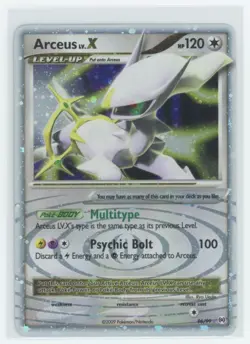 2009 Pokemon Platinum Arceus Ultra Rare Arceus LVL X 96/99 (SamOue) - Image 1