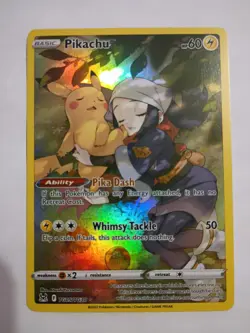 Pikachu TG05/TG30 Lost Origin Trainer Gallery Ultra Rare Full Art Holo Eng nm - Image 1