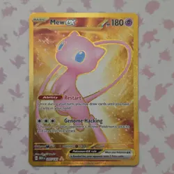 Mew ex 205/165 Sv: Scarlet & Violet 151 Hyper Rare FA Holo EN - Image 1