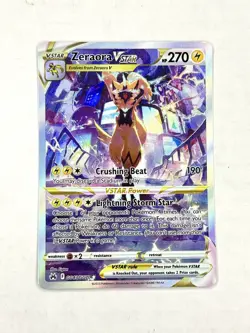 NM-Mint Zeraora VSTAR - GG43/GG70 - Ultra Rare Pokemon Crown Zenith - Image 1