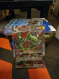Rayquaza VMAX 111/203 SWSH07 Evolving Skies UR Holo ENG Pokemon Card - Image 1