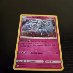 Pokemon Alolan Ninetales TCG Card 111/181 Team Up Holo Rare Nm - Image 1