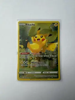 Pokemon Pikachu GG30/GG70 Crown Zenith Full Art Illustration - Image 1