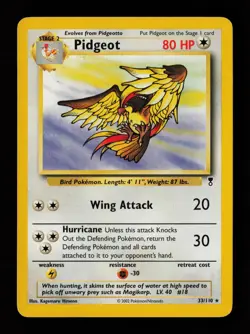 Pidgeot 33/110 Rare Legendary Collection Pokemon Cards - Image 1