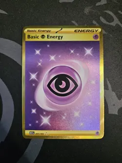 Pokemon Basic Psychic Energy Hyper Rare SV: 151 207/165 NM - Image 1