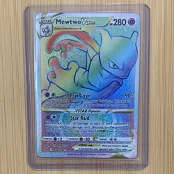 Pokemon TCG Mewtwo VSTAR 079/078 Pokemon GO Secret Rare Holo ENG 2022 - Image 1