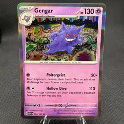 Gengar 094/165 Rare 151 Pokemon Holo Near Mint - Image 1