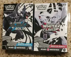 Lot of 2: Pokemon White Flare & Black Bolt Booster Bundles - Factory Sealed New - Image 1