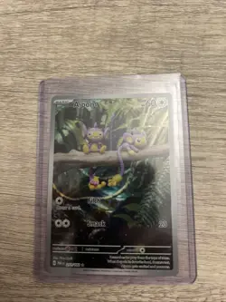 Pokemon TCG Aipom Paradox Rift 211/182 Holo Illustration Rare - Image 1