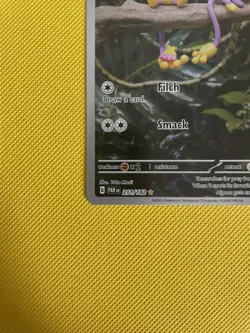 Pokemon TCG Aipom 211/182 Paradox Rift Illustration Rare Holo - Image 4