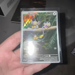 Pokemon TCG Aipom Paradox Rift 211/182 Holo Illustration Rare - Image 2