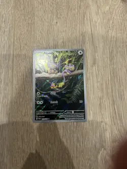 Pokemon TCG Aipom Paradox Rift 211/182 Holo Illustration Rare - Image 1