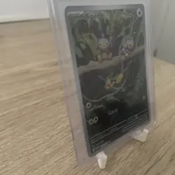 Pokemon TCG Aipom Paradox Rift 211/182 Holo Illustration Rare - Image 3
