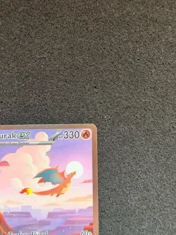 Pokemon Glurak ex 199/165 Special Illustration Rare Deutsch NM/Mint - Image 5