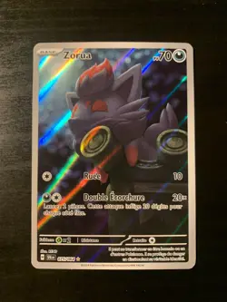 Carte Pokemon : Zorua 075/064 Fable Nebuleuse Francais - Image 1