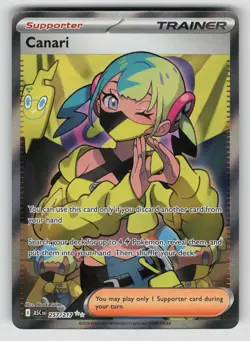 Canari 257/217 Ultra Rare Ascended Heroes Pokemon Holo Near Mint - Image 1