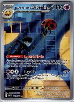 Team Rocket's Orbeetle 198/182 SV10: Destined Rivals - Pokemon Card - NM - Image 1