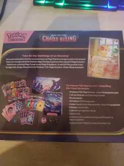 Pokemon TCG Chaos Rising ETB Factory Sealed Brand New - Image 3