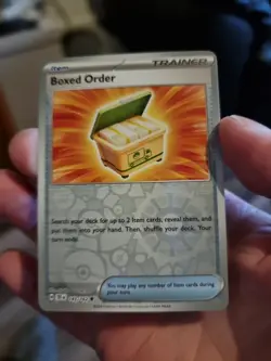 Boxed Order - 143/162 - Reverse Holo Uncommon - Temporal Forces - Pokemon TCG - Image 1