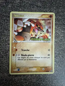 GROUDON REVERSE - POKEMON 5/106 EX EMERAUDE FR - Image 1