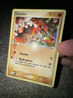 GROUDON REVERSE - POKEMON 5/106 EX EMERAUDE FR - Image 2