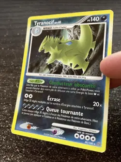 TYRANOCIF HOLO - POKEMON 30/100 DIAMANT ET PERLE TEMPETE FR - Image 3