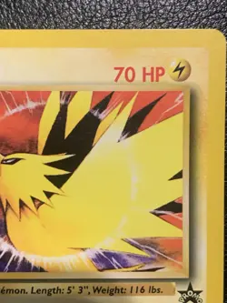 Zapdos #23 Pokemon TCG Black Star Promo WOTC LP - Image 3
