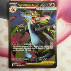 Mega Charizard X ex - 109/094 - Ultra Rare - Phantasmal Flames - Pokemon - Mint - Image 1