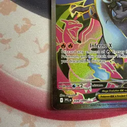 Mega Charizard X ex - 109/094 - Ultra Rare - Phantasmal Flames - Pokemon - Mint - Image 3