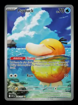 Pokemon Card Psyduck 226/217 Ascended Heroes ASC IR Illustration Rare NM 2026 - Image 1
