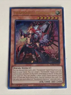 Yugioh Fiendsmith Engraver x 3 - 1st Edition Ultra Rare NM - Free Holo Card - B - Image 3