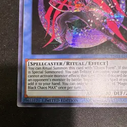 Yu-Gi-Oh! Magician of Black Chaos MAX TN19-EN002 Secret Rare Foil Eng 2800/2600 - Image 5