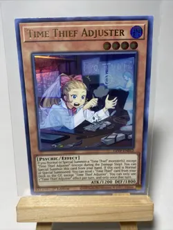 Yu-Gi-Oh! Ghosts From The Past Time Thief Adjuster 1st Edition GFTP-EN012 - Image 1