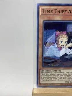 Yu-Gi-Oh! Ghosts From The Past Time Thief Adjuster 1st Edition GFTP-EN012 - Image 3