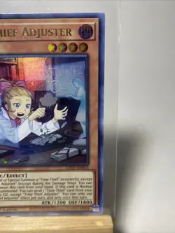 Yu-Gi-Oh! Ghosts From The Past Time Thief Adjuster 1st Edition GFTP-EN012 - Image 4