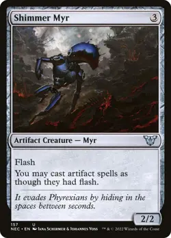 LP - Shimmer Myr [NEC - 157] Commander: Kamigawa: Neon Dynasty - Image 1