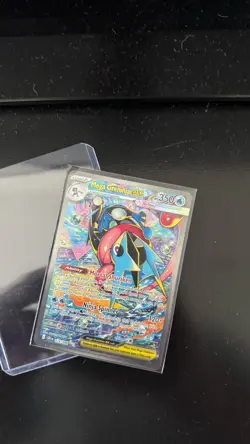 Mega Greninja Ex 116/086 Chaos Rising Pokemon Card Near Mint Condition - Image 3