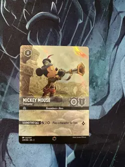 Disney Lorcana - Mickey Mouse, Trumpeter Enchanted 220/204 NM - Image 1