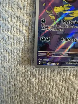 Pokemon TCG Gastly Illustration Rare Temporal Forces 177/162 Near Mint Condition - Image 5