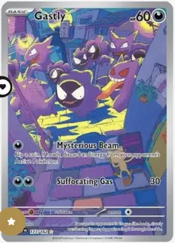 Gastly - 177/162 - Illustration Rare - Temporal Forces - Mint condition - Image 1