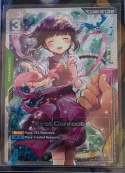 Gundam Card Game First Contact SP GD01-107 U+ Mint - Image 1