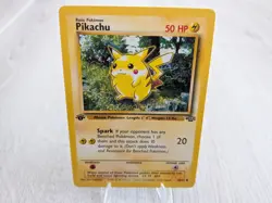 Pokemon Pikachu 1st Edition Common Jungle Card 60/64 NM Condition 1999 original - Image 1