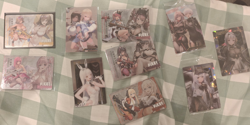 RARE Goddess of Victory: Nikke Pilgrim 10-Card Holo Full Art Lot Blanc Modernia - Image 1