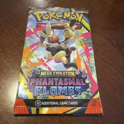 Pokemon TCG Mega Evolution: Phantasmal Flames Booster Pack 10 Cards English - Image 5